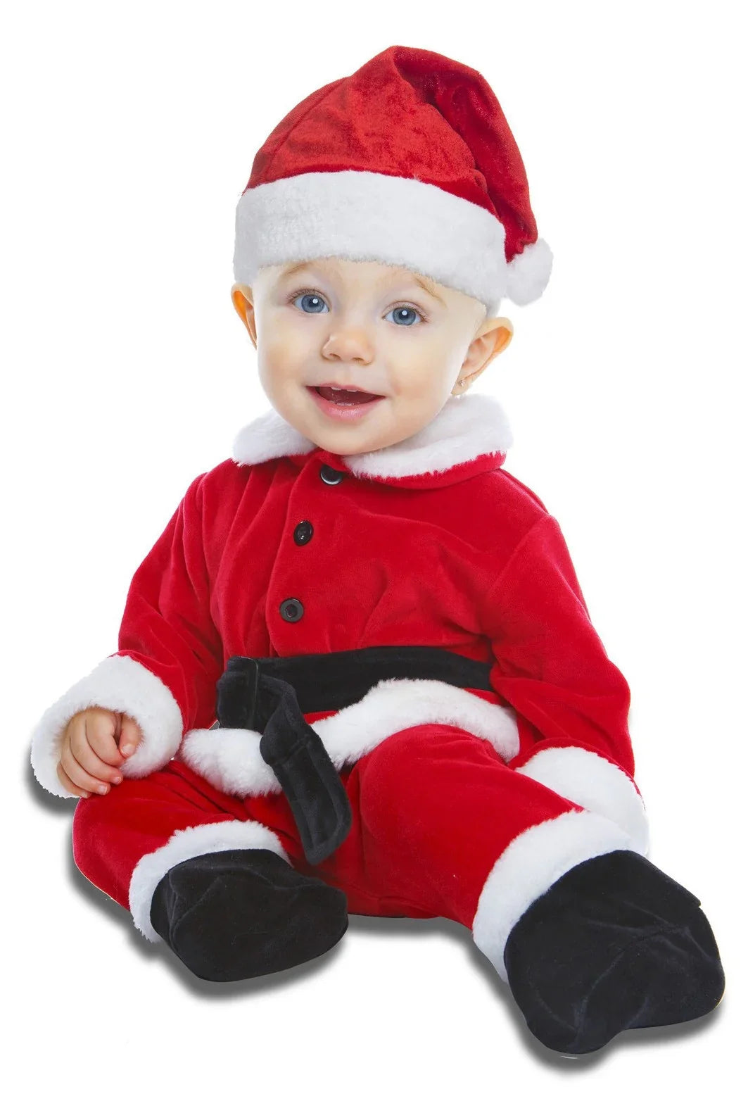 Disfraz de Papá Noel Navideño para Bebé Papa Noel y Mama Noel Viving