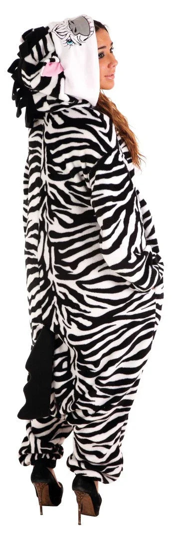 Disfraz de Cebra Pijama para Adulto Animales Llopis