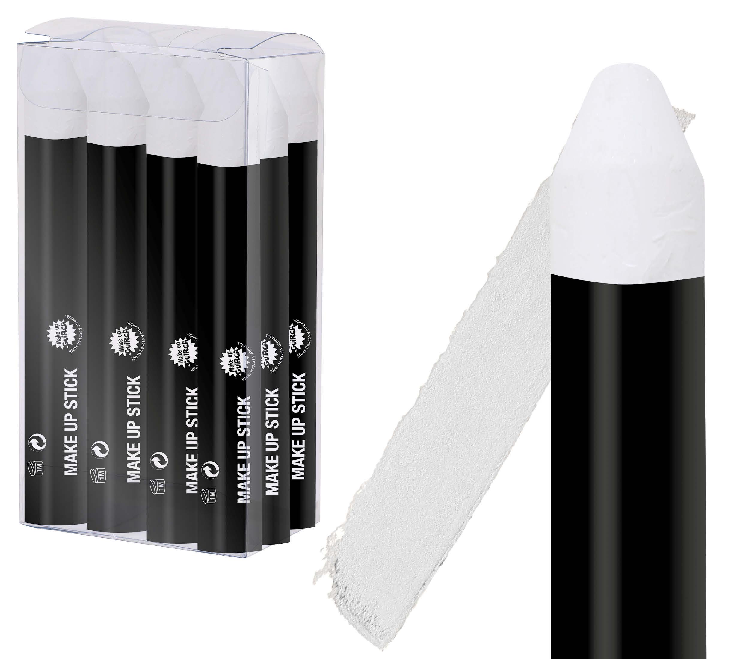 Pintura en Barra para Maquillaje en Colores Maquillajes y Pinturas Guirca Blanco