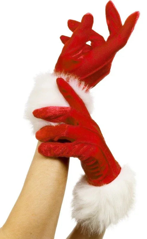 Guantes de Mamá Noel Papa Noel y Mama Noel Smiffys
