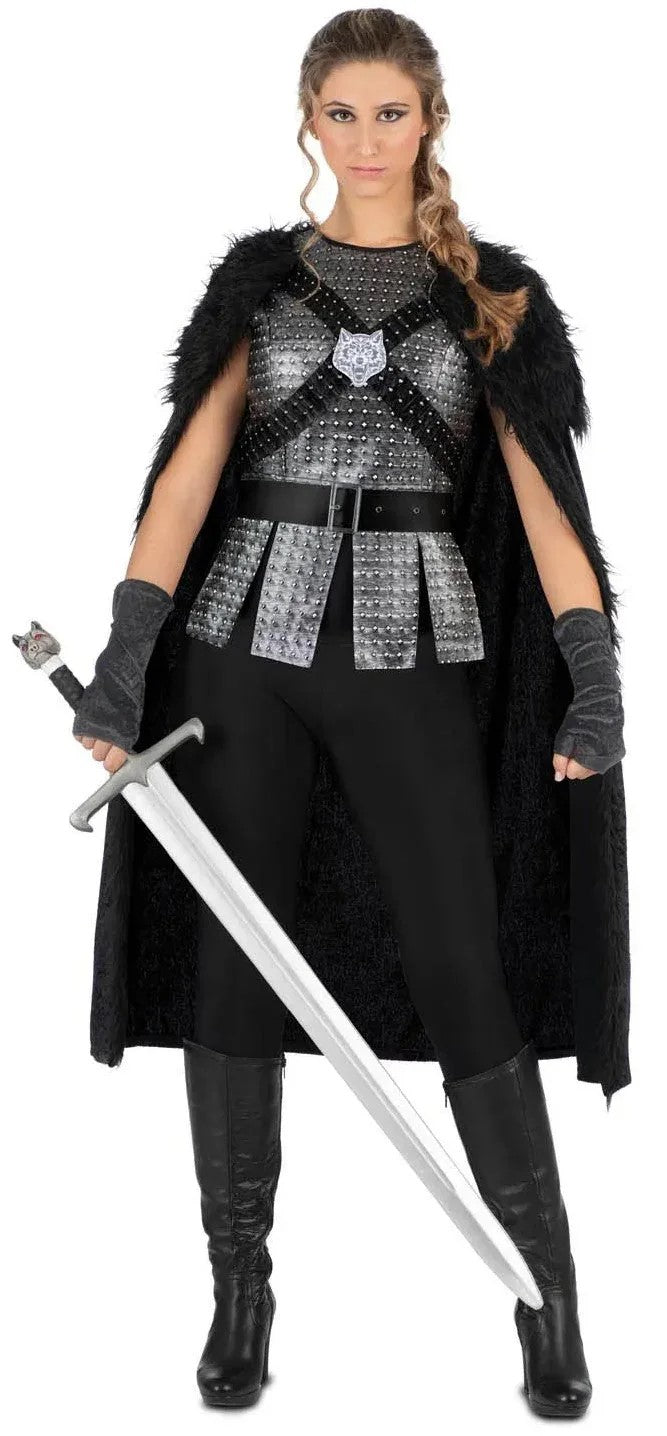 Disfraces en Pareja de Vikingos Norteños con Capa