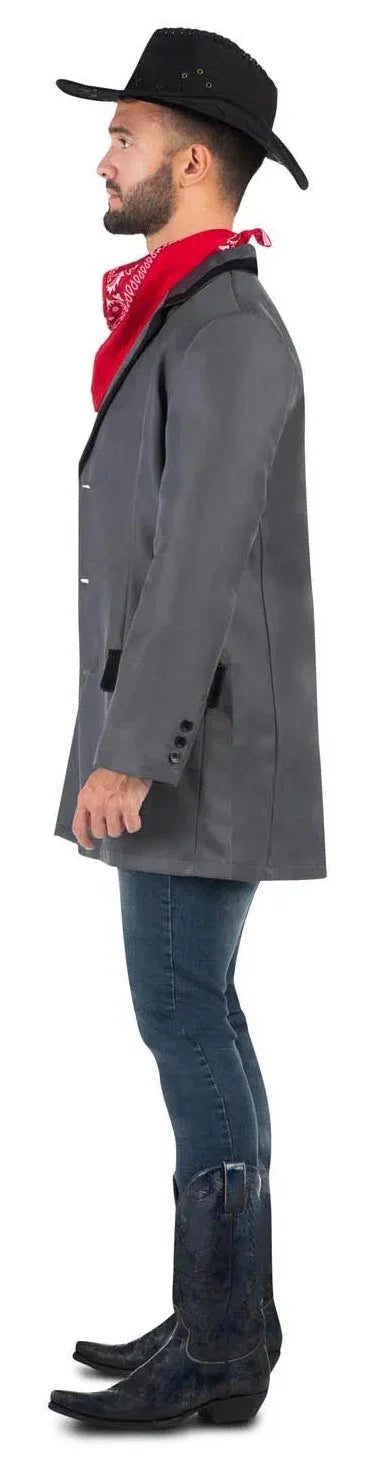 Disfraz de Vaquero Pistolero con Chaqueta para Hombre Vaquero Viving