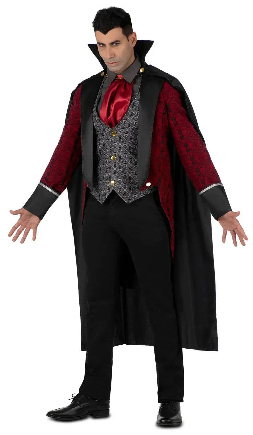 Disfraz de Conde Drácula Elegante para Hombre Vampiros y vampiresas Viving