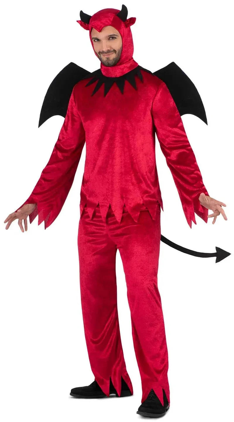 Disfraces en Pareja de Demonios con Alas Demonios Disfraces Simon