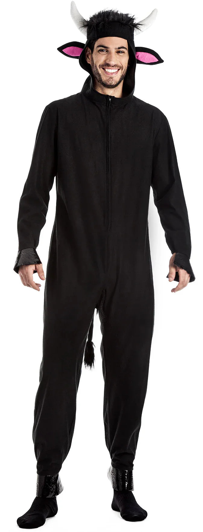 Disfraz de Toro con Sello Ganadería para Hombre Vaca y Toro Kimokawaii