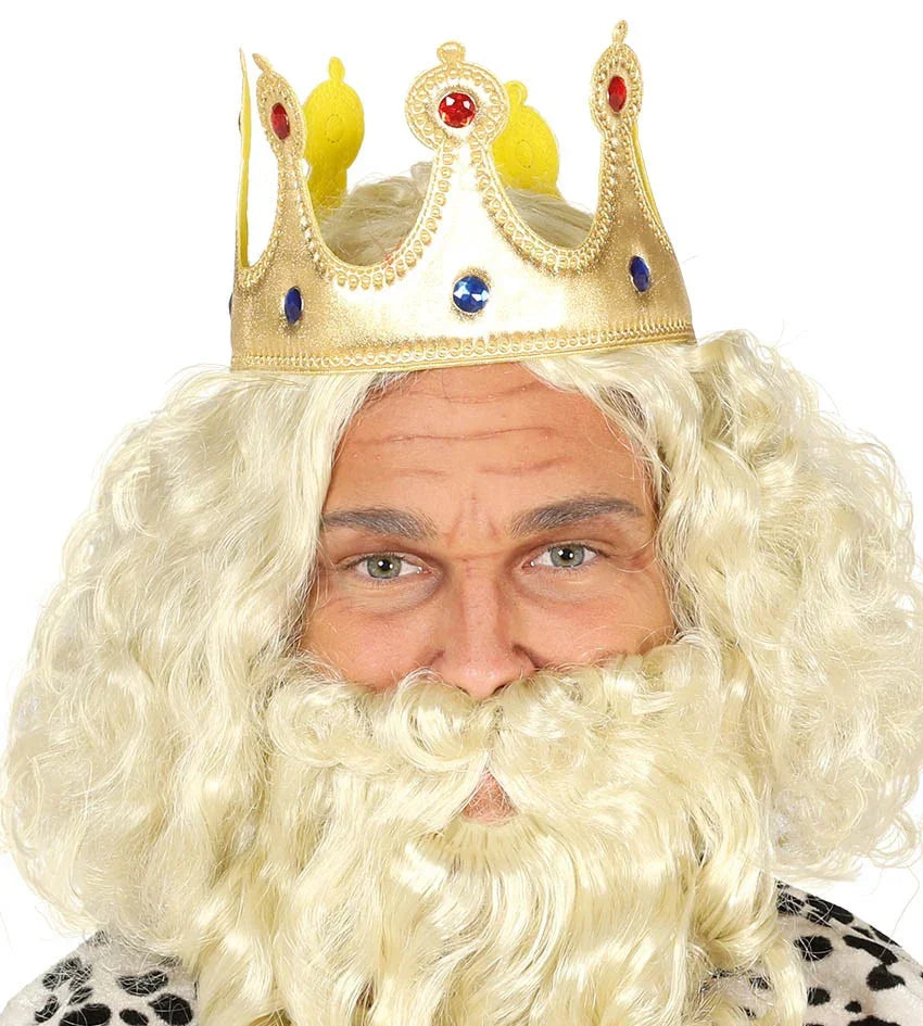 Corona de Rey Mago para Adulto Reyes Magos y Pajes Guirca