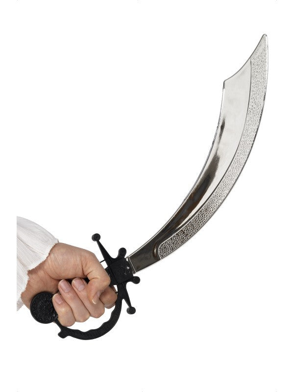 Espada Pirata con Empuñadura Negra o Dorada Espadas Smiffys