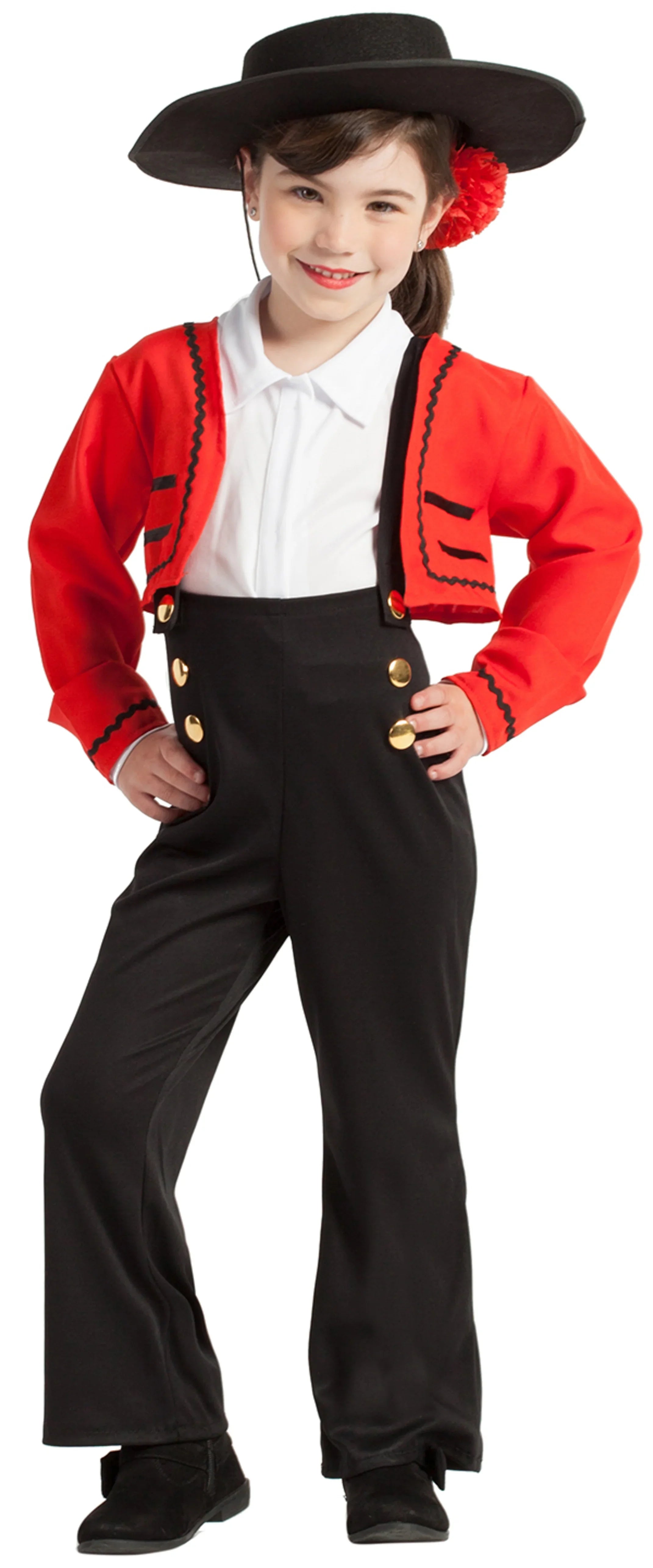 Disfraz de Cordobesa para Niña Sevillanas, Toreros y Cordobeses Kimokawaii