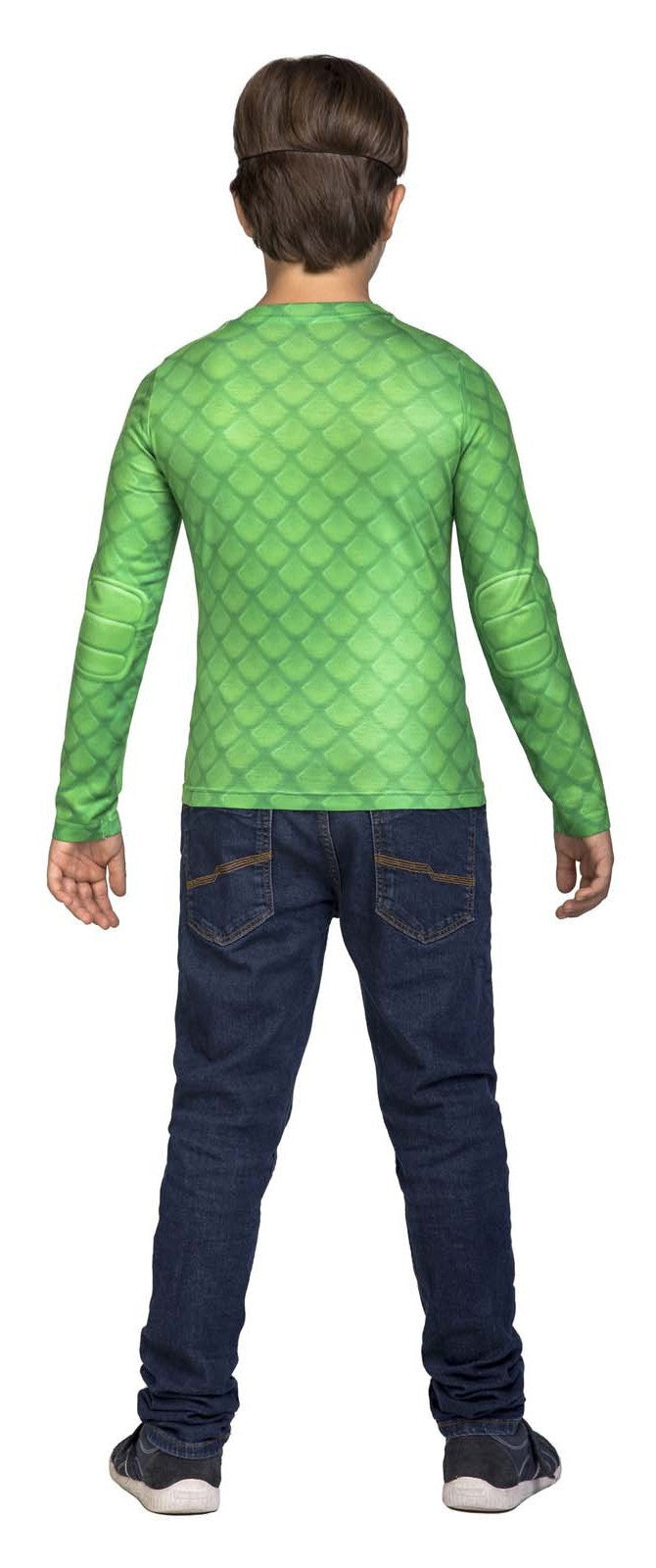 Kit disfraz de Gekko PJ Masks Infantil PJ Masks: Gatuno, Buhíta y Gekko Viving
