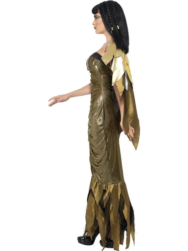 Disfraz de Cleopatra Dorado para Mujer Egipcios Smiffys