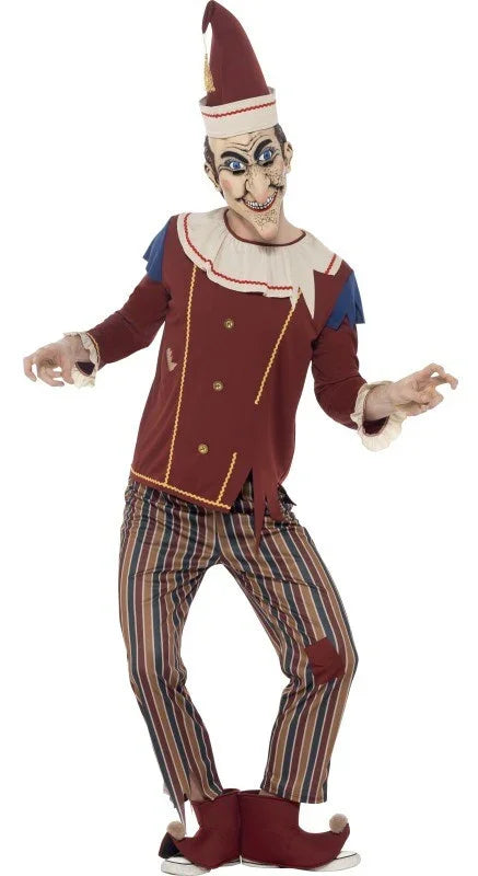 Disfraz de Marioneta Diabólica para Hombre Halloween Smiffys