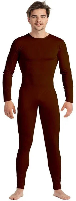 Malla de Cuerpo Entero Marrón para Hombre Mallas y Maillots Kimokawaii