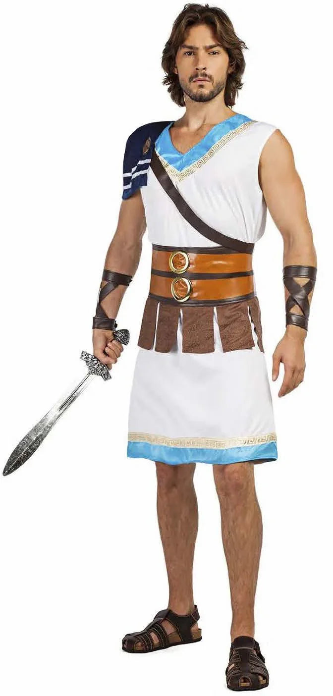 Disfraz de Guerrero Griego para Hombre Romanos y Griegos Kimokawaii