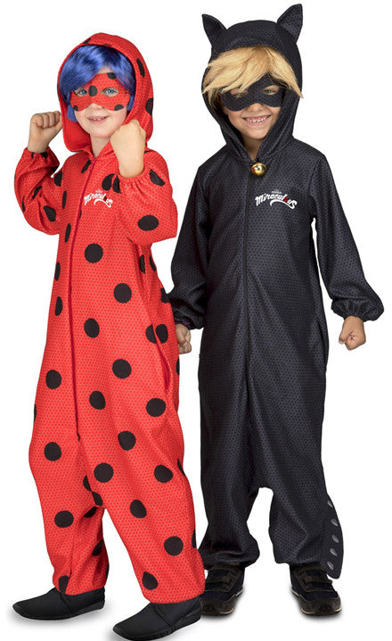 Disfraz de Cat Noir Pijama para Niño LadyBug y CatNoir Viving