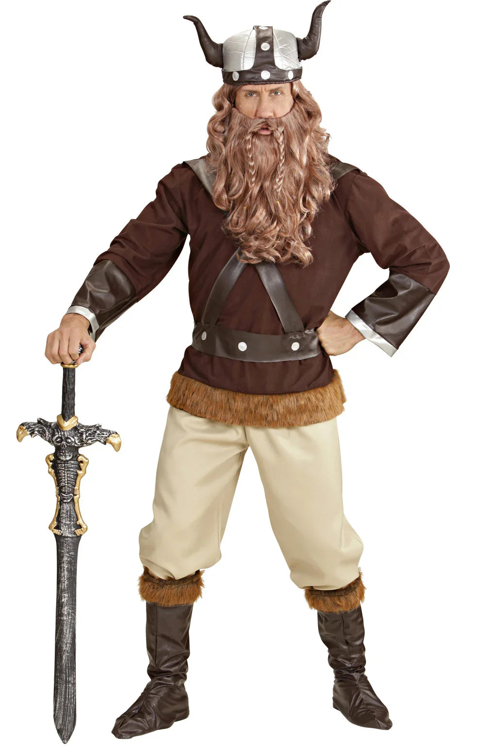 Disfraz de Vikingo Adultos Widmann