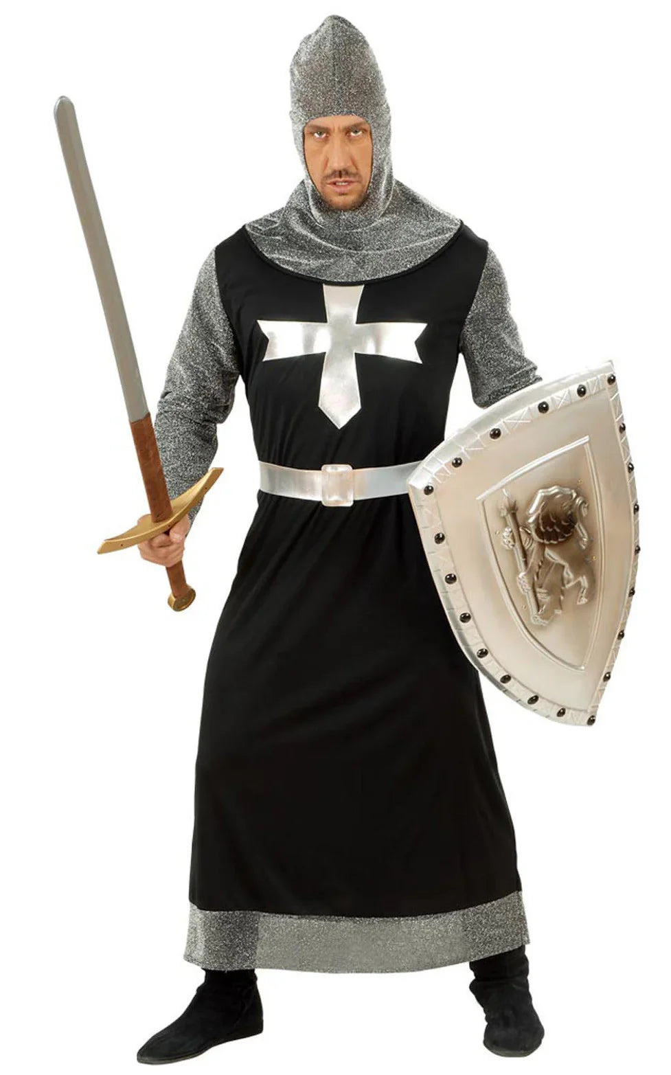 Disfraz de Caballero Hospitalario Medieval para Hombre Adultos Widmann