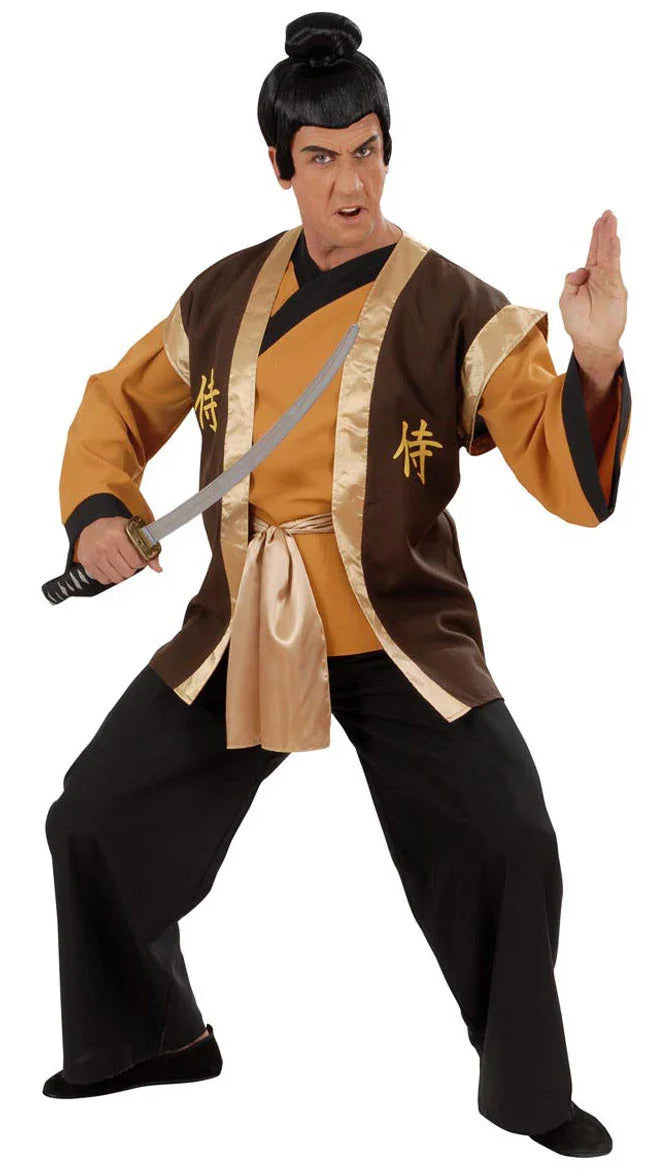 Disfraz de Guerrero Samurái para Hombre Ninja, Chinos y Geishas Widmann