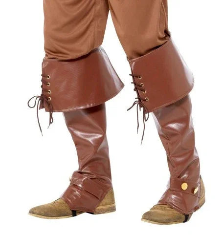 Cubrebotas Marrones Premium Cubrezapatos y Botas Smiffys