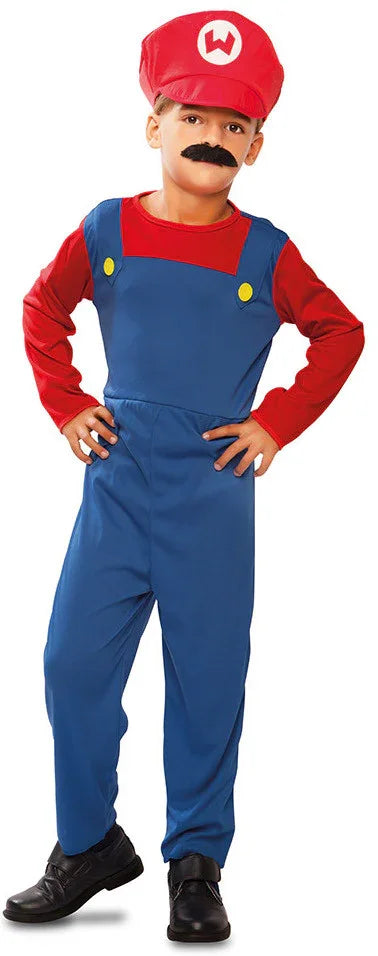 Disfraz de Super Mario para Niño Cuentos y Dibujos Animados EuroCarnavales