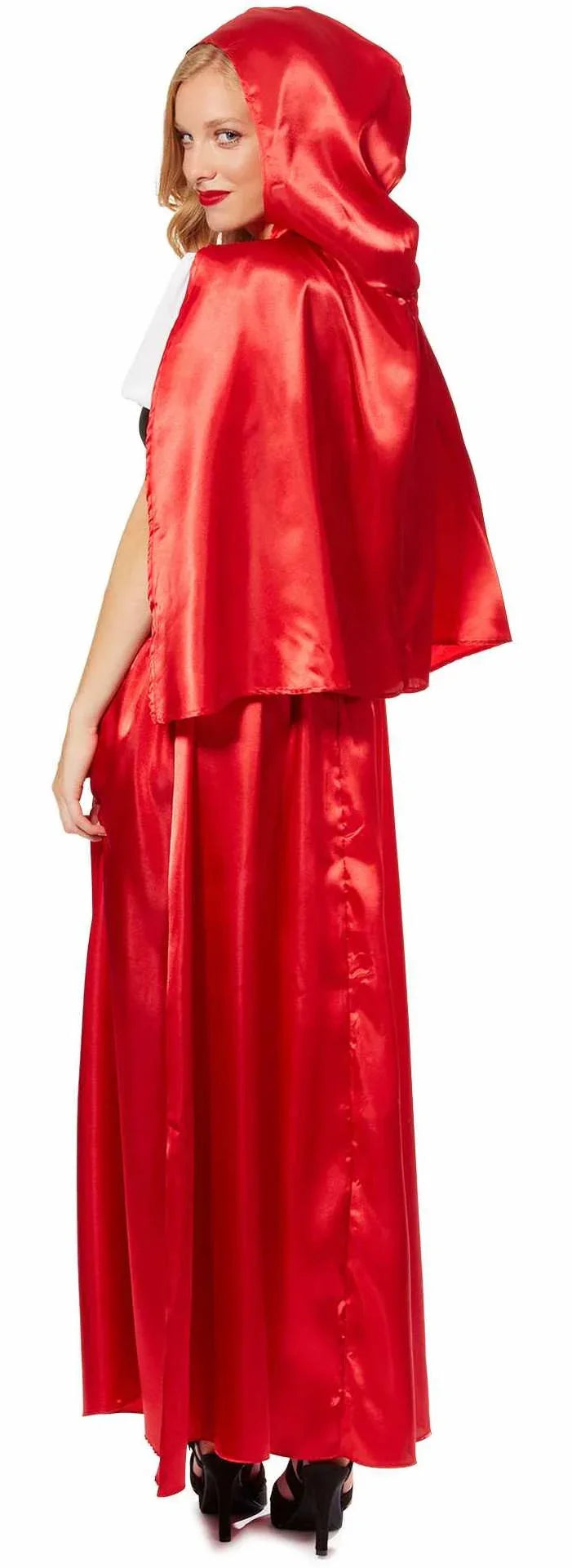 Disfraz de Caperucita Roja Largo Dibujos Animados y Cuentos Atosa