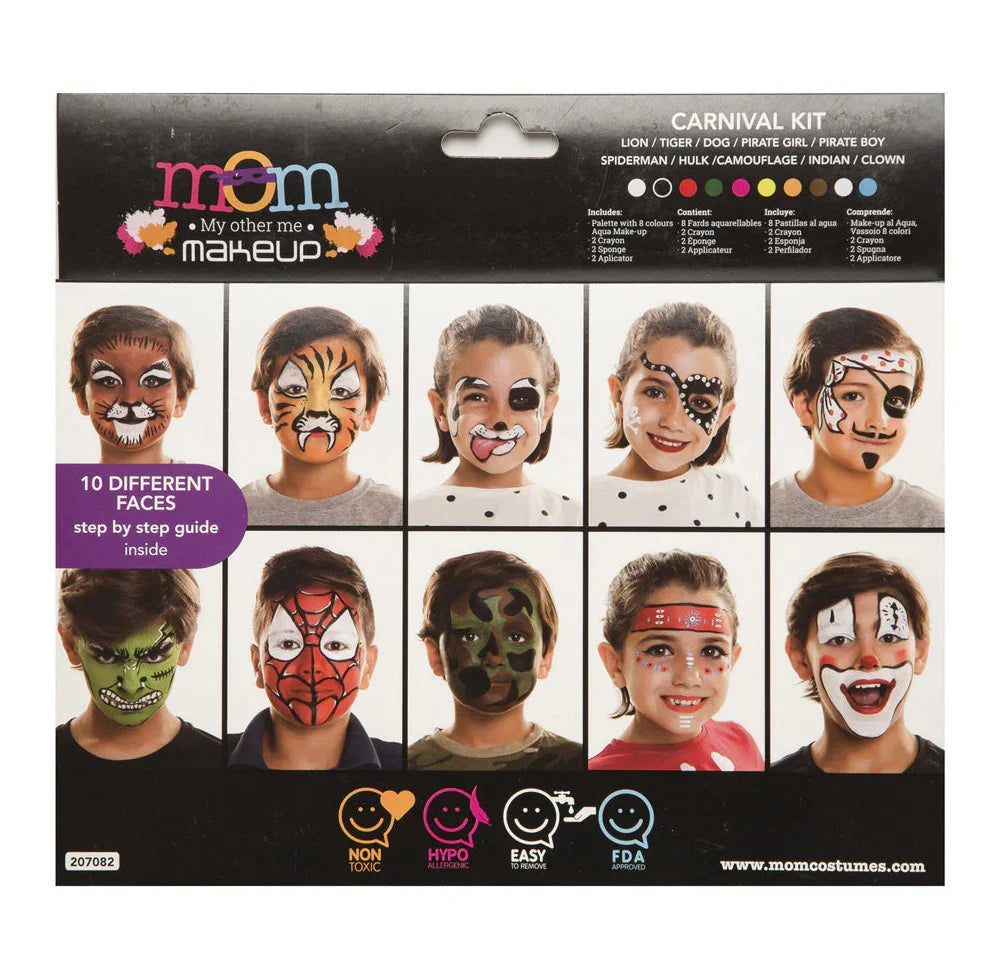 Kit de Maquillaje de Carnaval Infantil Kits de Maquillaje Viving