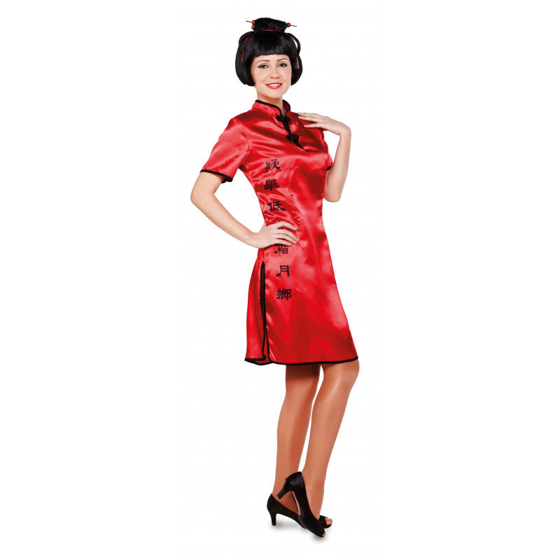 Disfraz de China Oriental para Mujer Chinos EuroCarnavales