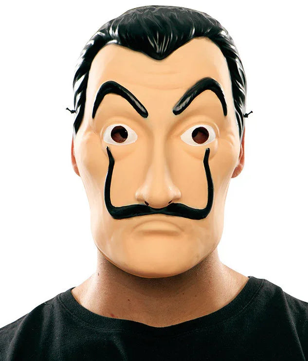 Máscara de Dalí de La Casa de Papel Complementos Polis y Presos EuroCarnavales