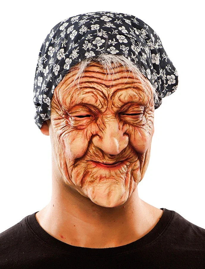Máscara de Vieja con Arrugas Máscaras y Caretas EuroCarnavales