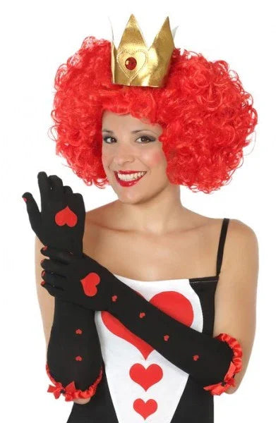 Guantes Largos de Reina de Corazones Reina de Corazones Atosa