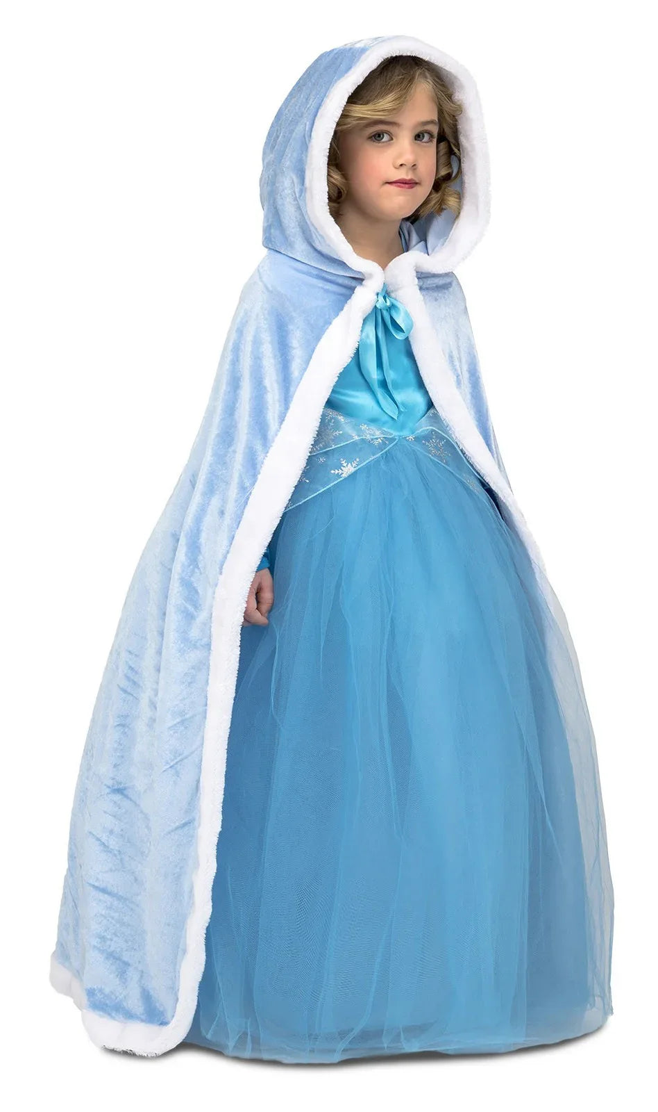 Capa Azul de Princesa Infantil Complementos Princesas Viving