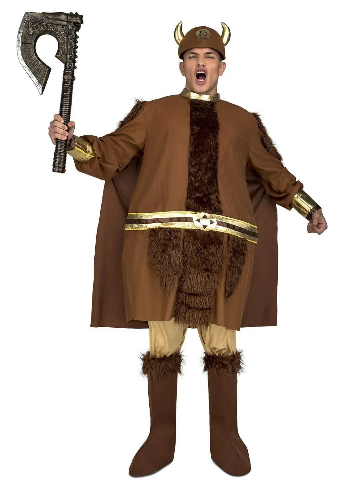 Disfraz de Vikingo Gordinflón para Hombre Vikingos Viving