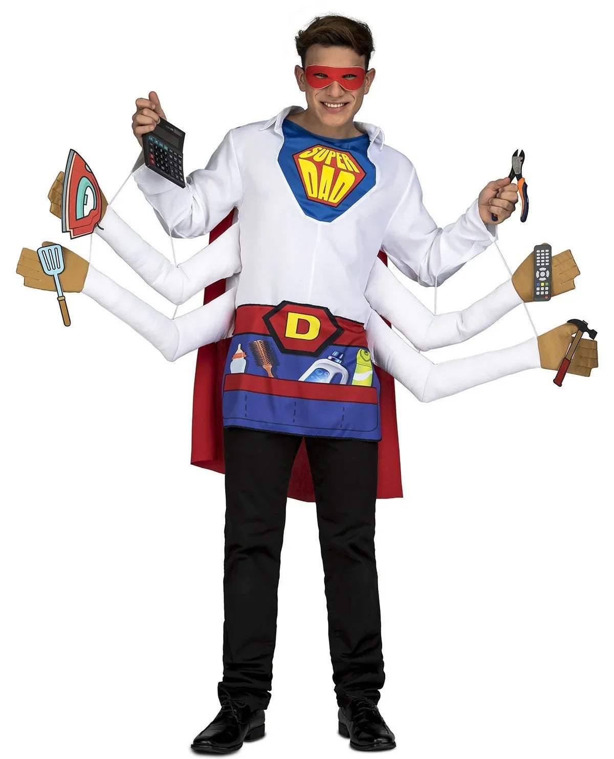 Disfraz de Super Padre Manitas para Hombre Superhéroes Viving