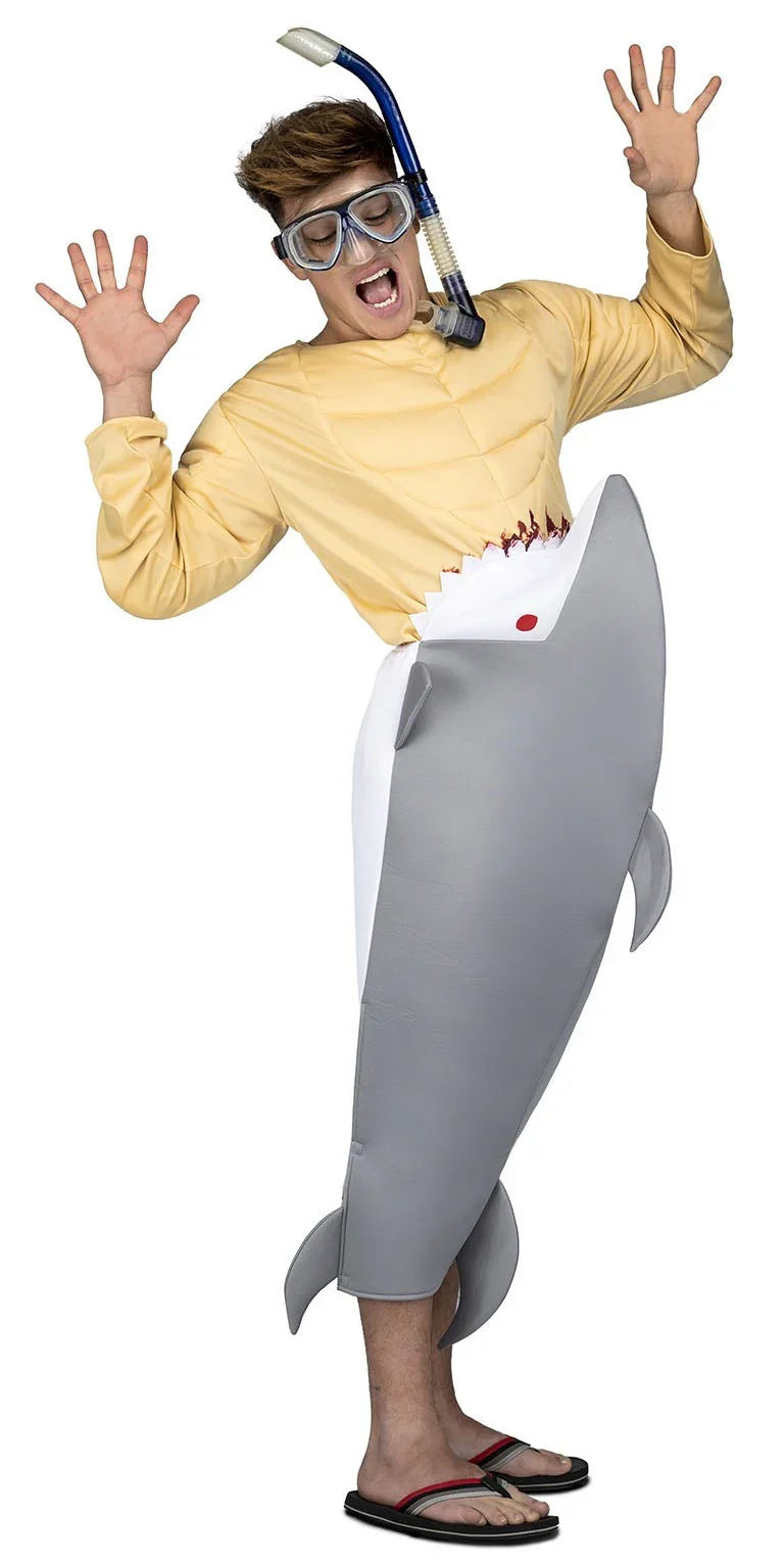 Disfraz de Tiburón Hambriento para Adulto Disfraces Originales Viving