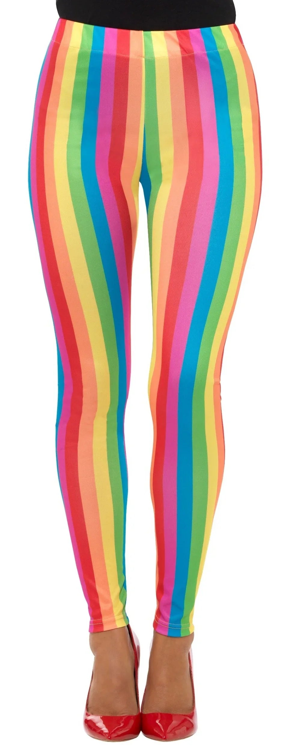 Leggings Arcoíris de Payaso para Mujer Complementos Payasos Smiffys