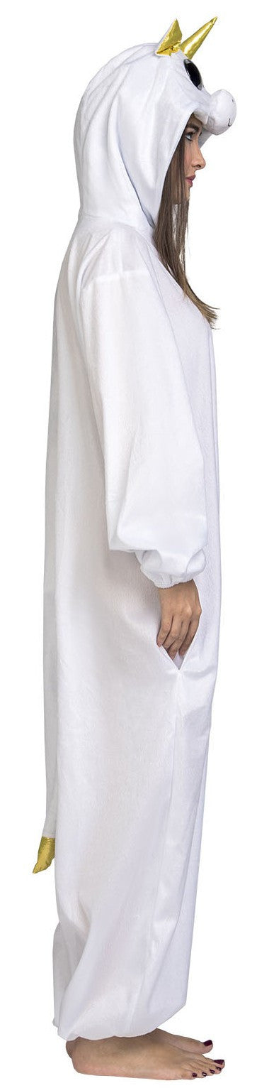 Disfraz de Unicornio Blanco Ojazos para Adulto Unicornio Viving