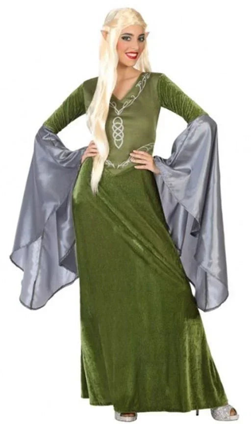Disfraz de Dama Elfa del Señor de los Anillos Hadas, Duendes y Elfos Atosa