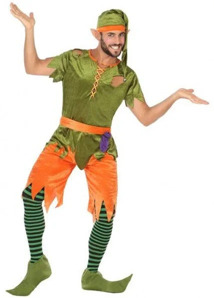 Disfraz de Duende del Bosque para Hombre Hadas, Duendes y Elfos Atosa