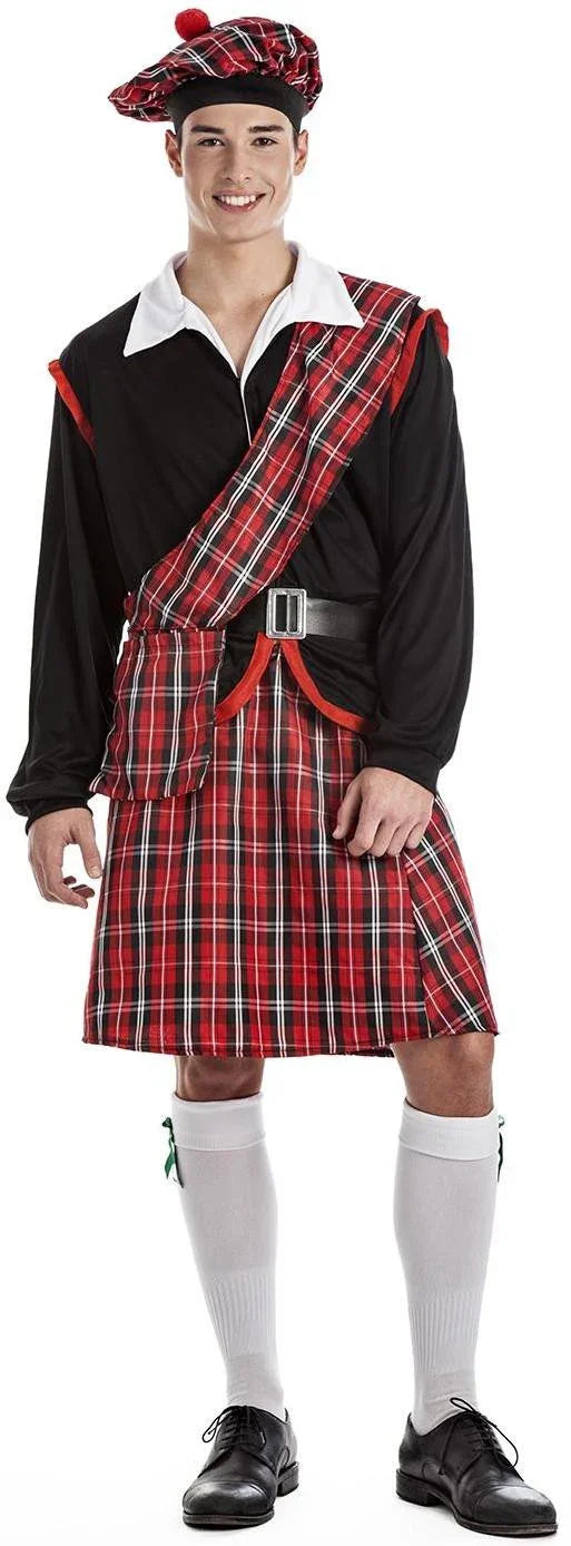 Disfraz de Escocés para Adulto Escocés Kimokawaii