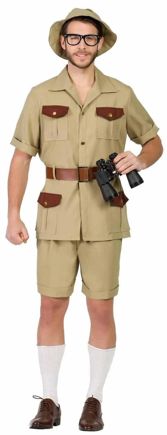 Disfraz de Explorador Aventurero para Hombre Exploradores Kimokawaii