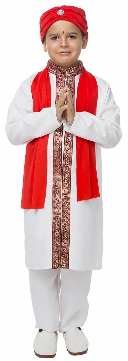 Disfraz de Hindú Bollywood para Niño Hindús Kimokawaii