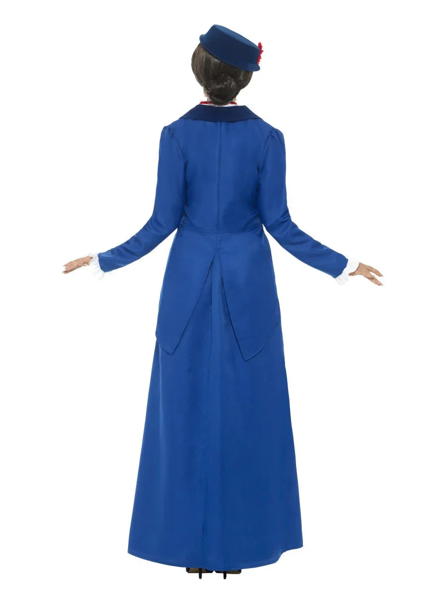 Disfraz de Mary Poppins Azul para Mujer Mary Poppins Smiffys