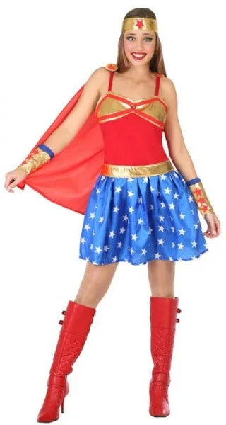 Disfraz de Wonder Lady Clásica para Mujer Wonder Woman Atosa