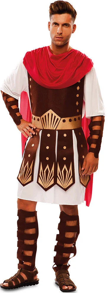Disfraz de Romano Marrón para Hombre Romano y Griego EuroCarnavales