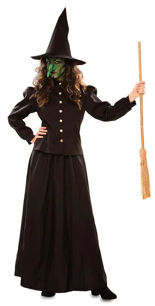 Disfraz de Bruja Clásica para Mujer Brujas EuroCarnavales