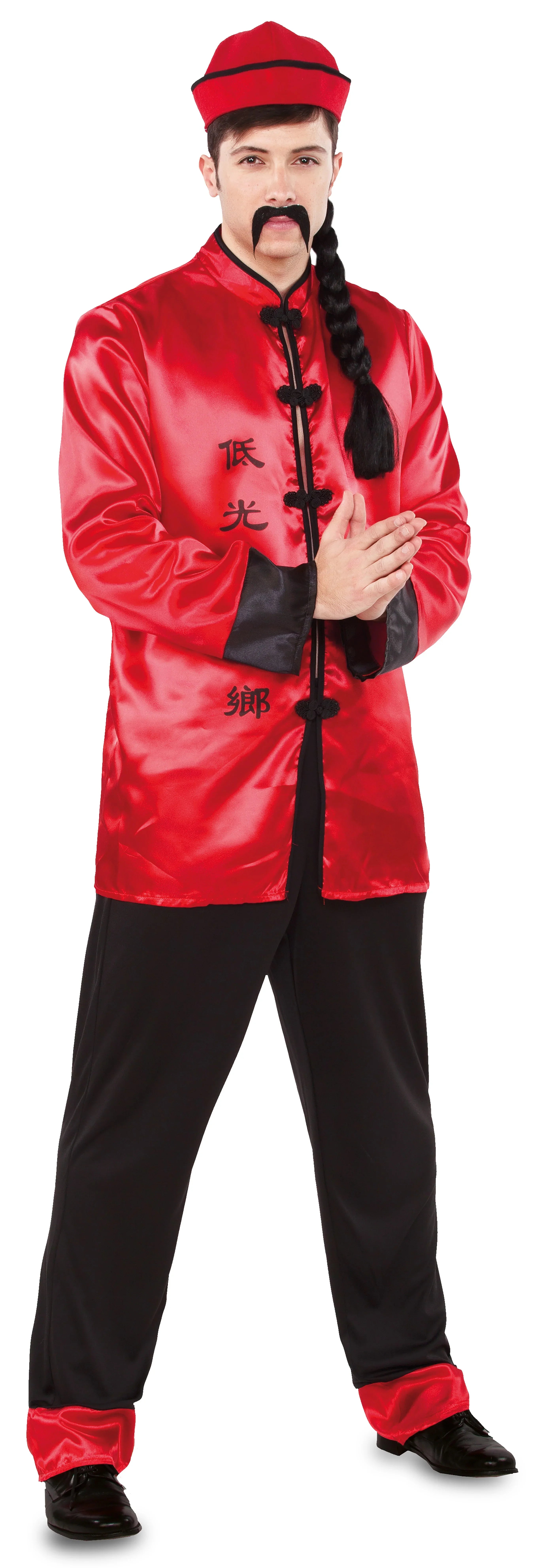 Disfraz de Chino Oriental para Hombre Chinos EuroCarnavales