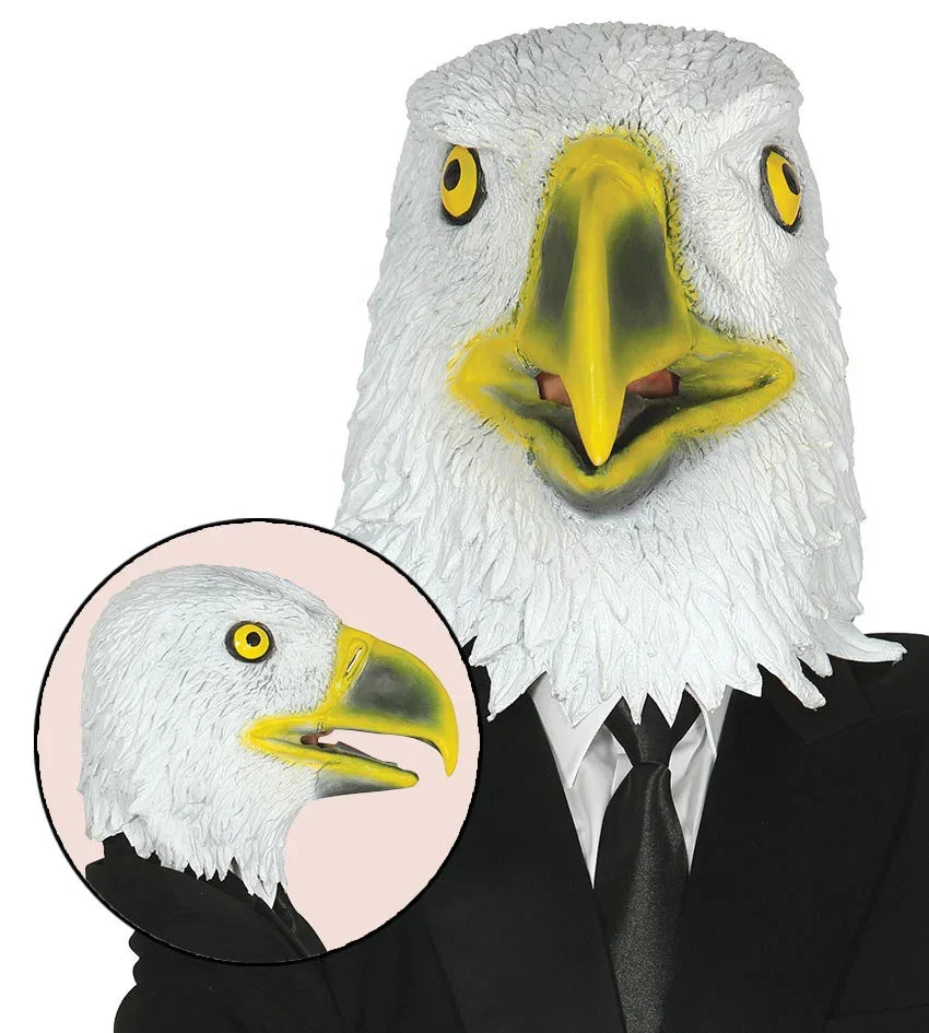 Máscara de Águila de Látex Complementos de Animales Guirca