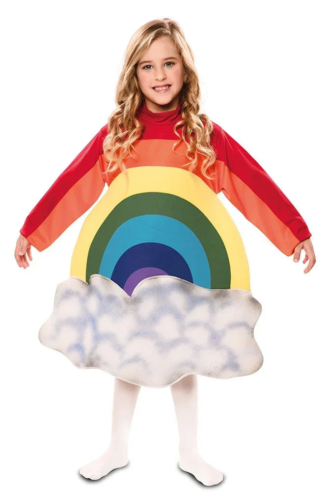Disfraz de Arcoiris con Nube Infantil INFANTILES EuroCarnavales
