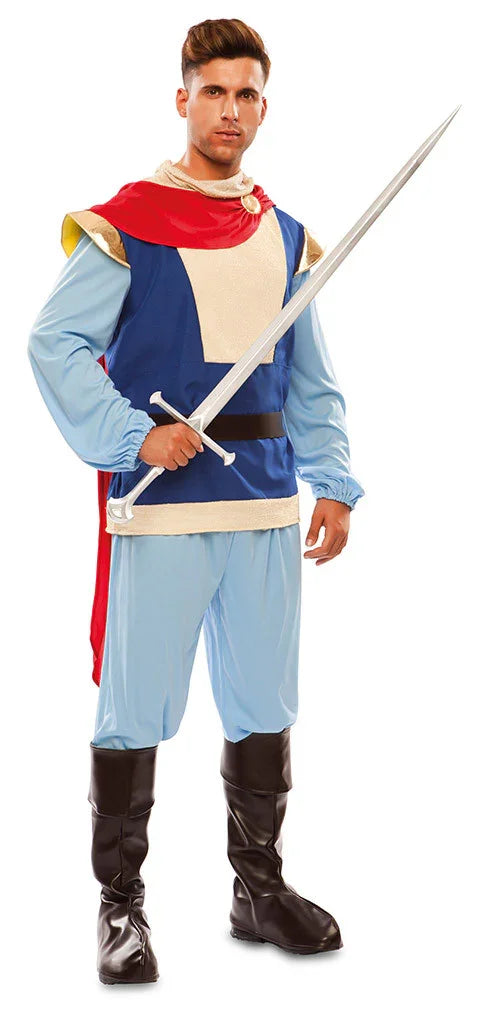 Disfraz de Príncipe Azul para Hombre Princesas y Príncipes EuroCarnavales