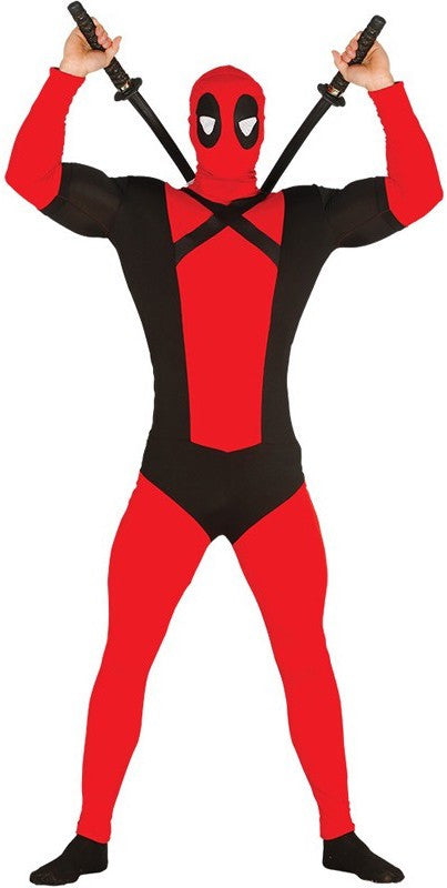 Disfraz de Dead el Antihéroe para Adulto Deadpool Guirca