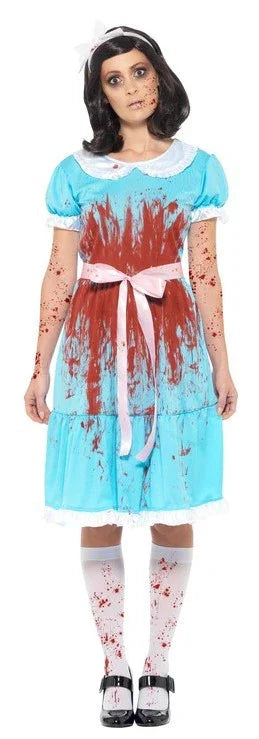 Disfraz de Gemela Sangrienta El Resplandor para Mujer Zombies Smiffys